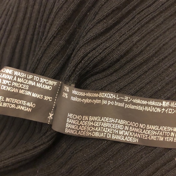 LAST NWT ZARA LONG DRESS WITH SNAP BUTTON SLEEVES WARM - Picture 11 of 12